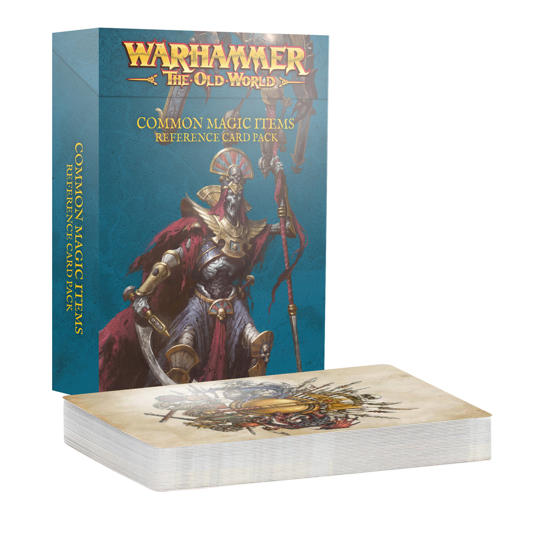 Warhammer: The Old World - Common Magic Items Reference Card Pack