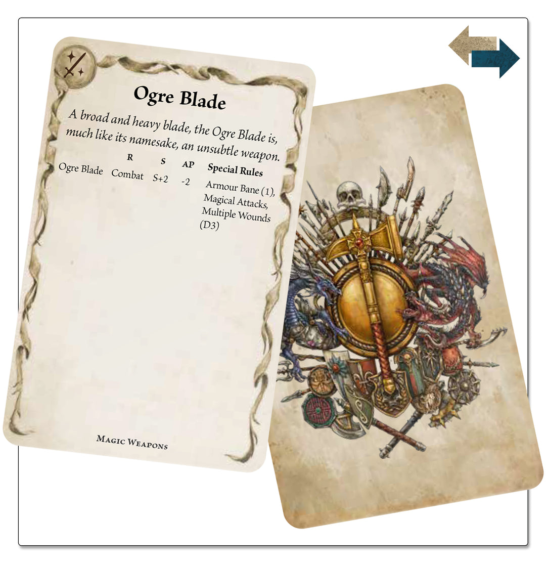 Warhammer: The Old World - Common Magic Items Reference Card Pack