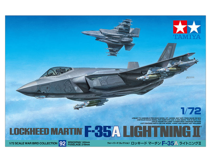 Tamiya 1/72 Lockheed Martin® F-35®A Lightning II® (60792)
