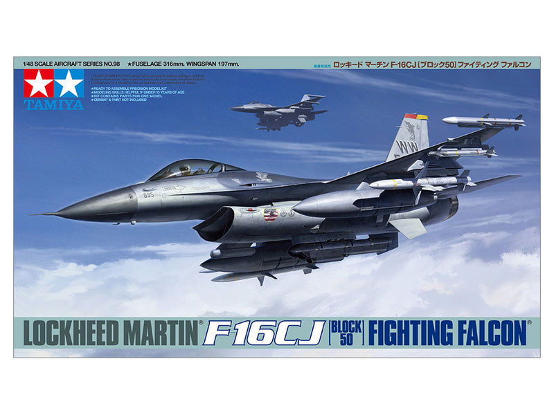 Tamiya 1/48 Lockheed Martin® F-16®CJ Fighting Falcon® (61098)