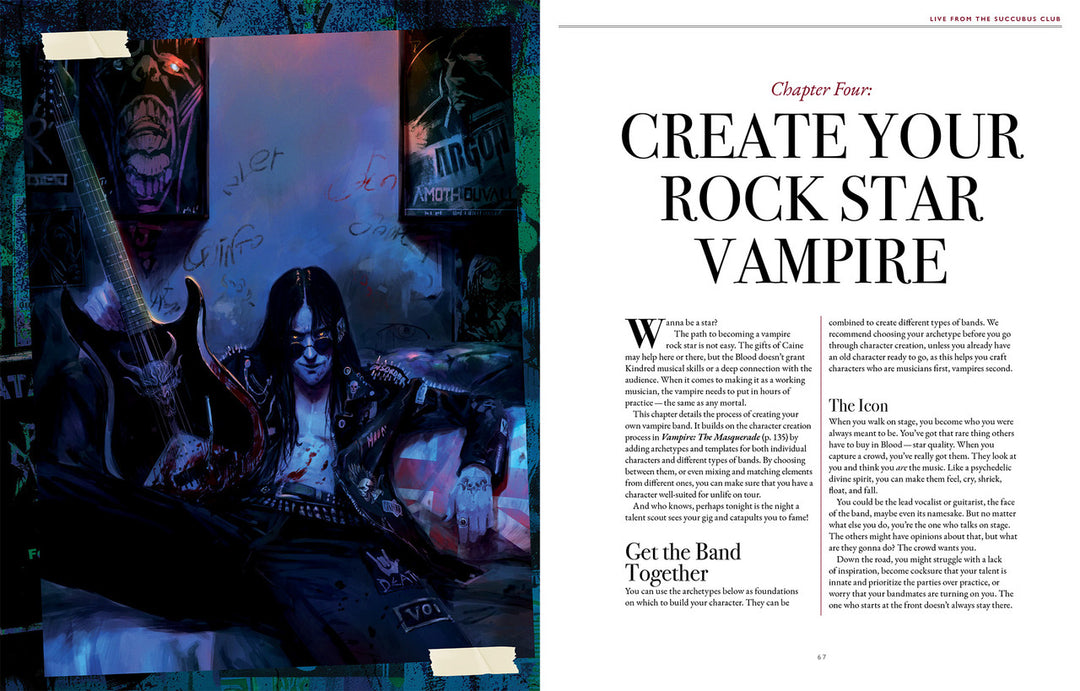 Vampire: The Masquerade (5th Edition) - Live from the Succubus Club Sourcebook