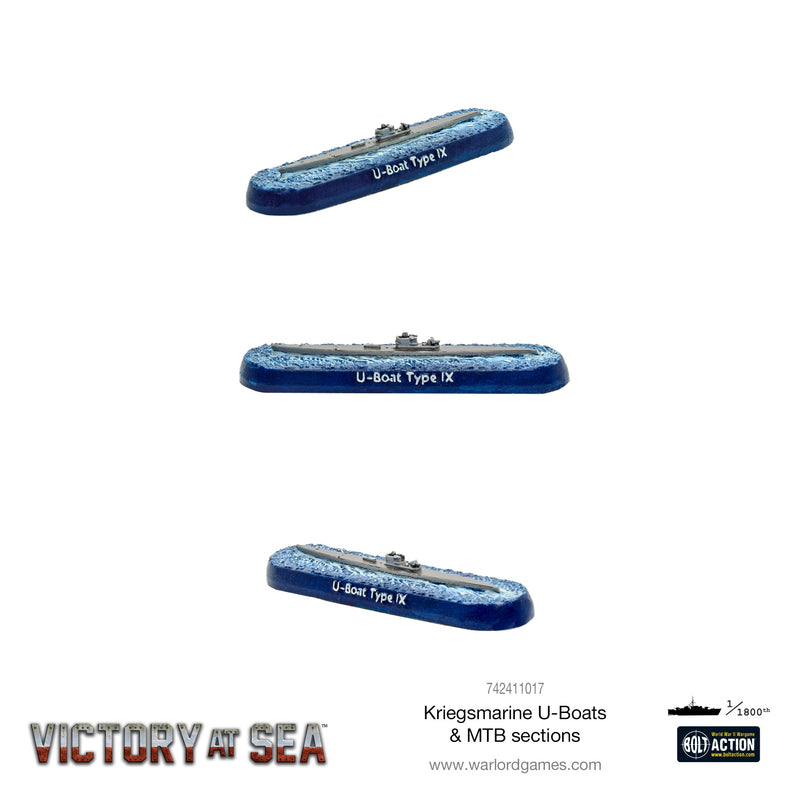 Victory at Sea: Kriegsmarine U-Boats & MTB sections