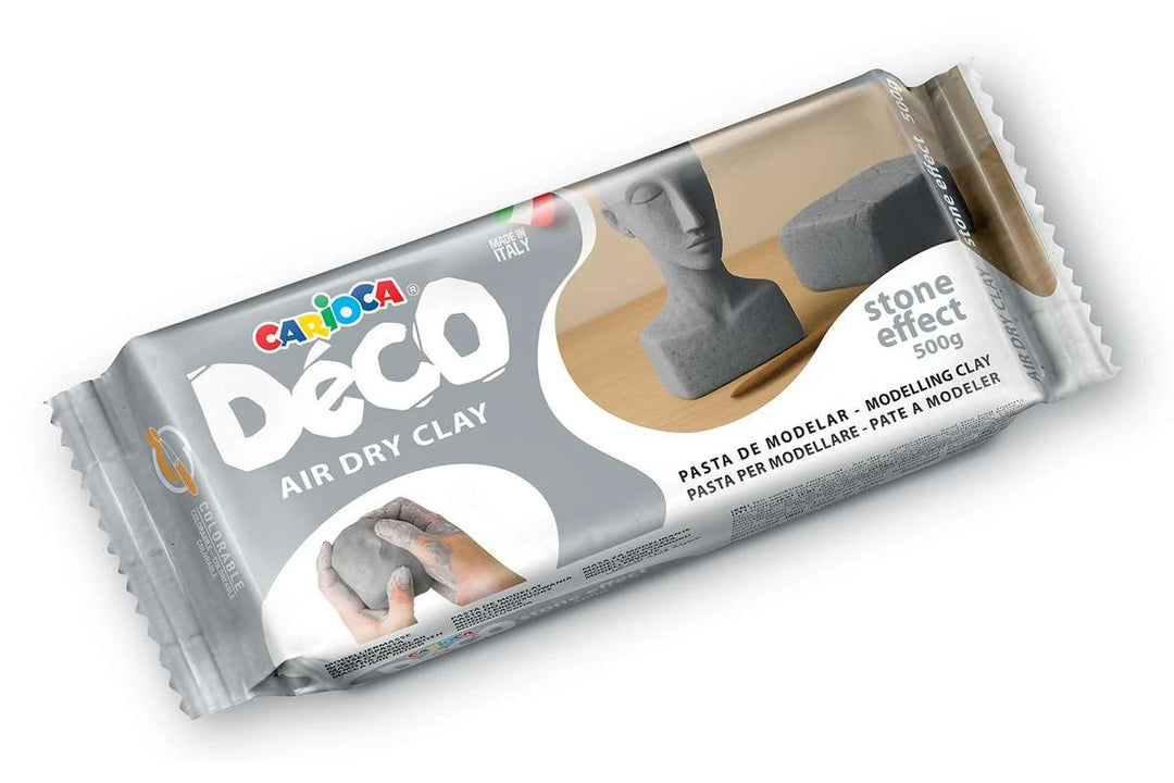 Carioca Deco Air Dry Clay 500g (Stone Effect)