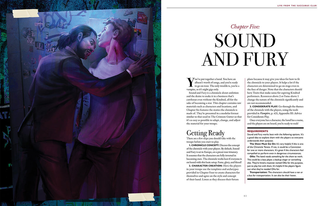 Vampire: The Masquerade (5th Edition) - Live from the Succubus Club Sourcebook