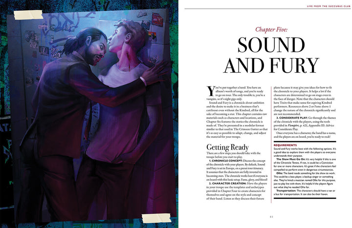 Vampire: The Masquerade (5th Edition) - Live from the Succubus Club Sourcebook