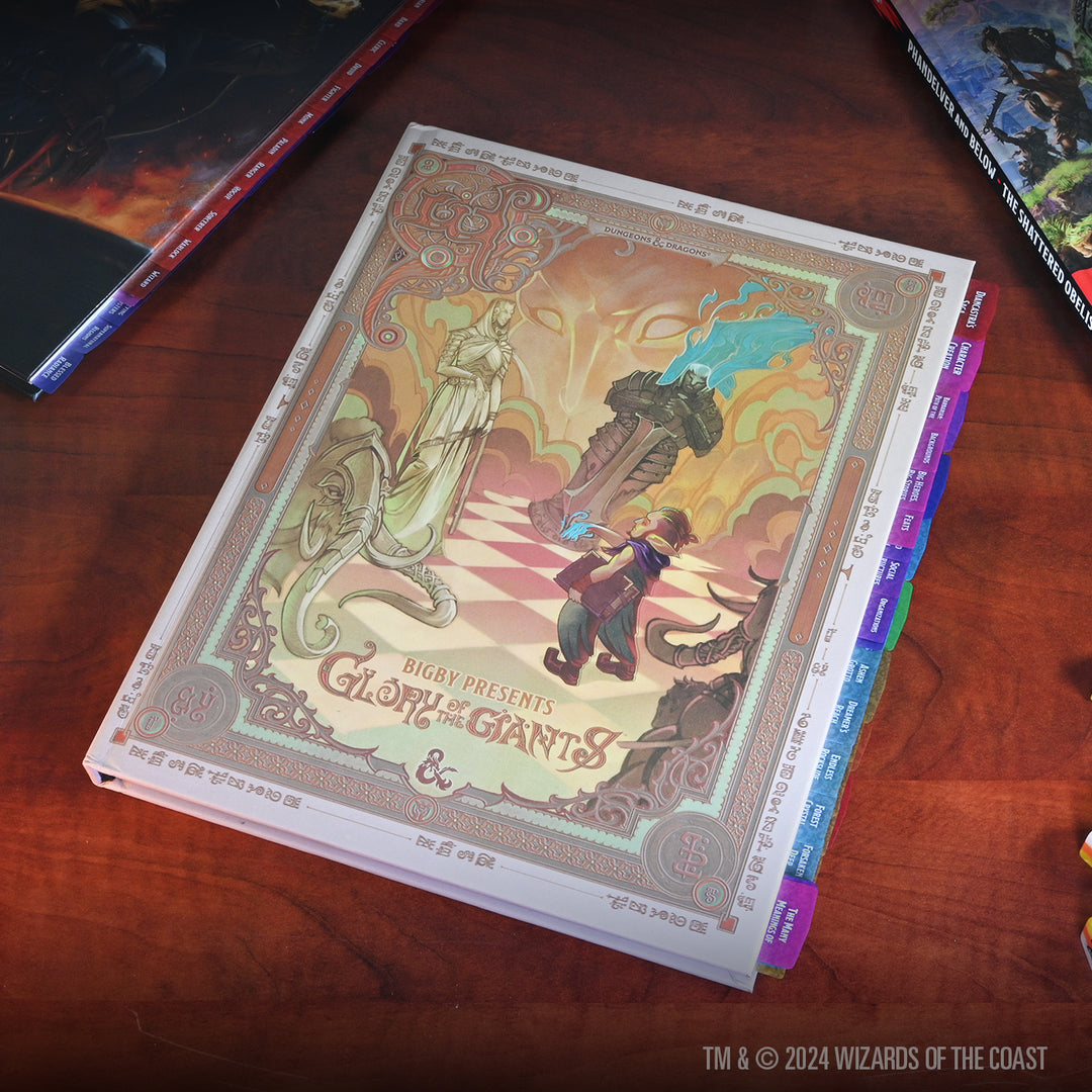 D&D Book Tabs: Bigby Presents - Glory of the Giants