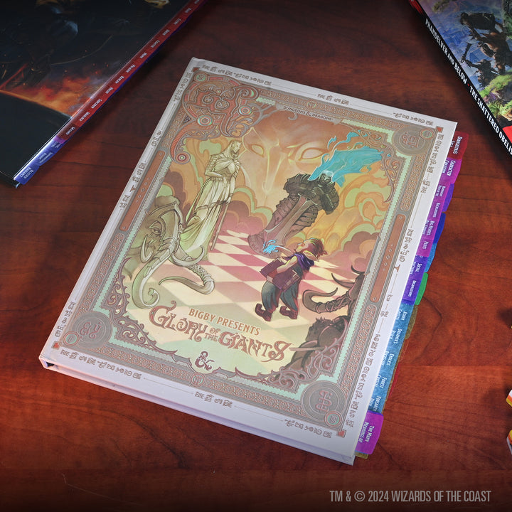 D&D Book Tabs: Bigby Presents - Glory of the Giants