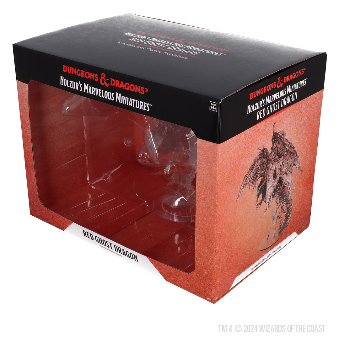 Dungeons & Dragons - Nolzur's Marvelous Miniatures: Red Ghost Dragon Boxed Miniature