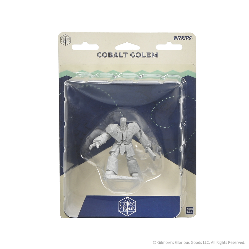 Critical Role Unpainted Miniatures: Cobalt Golem