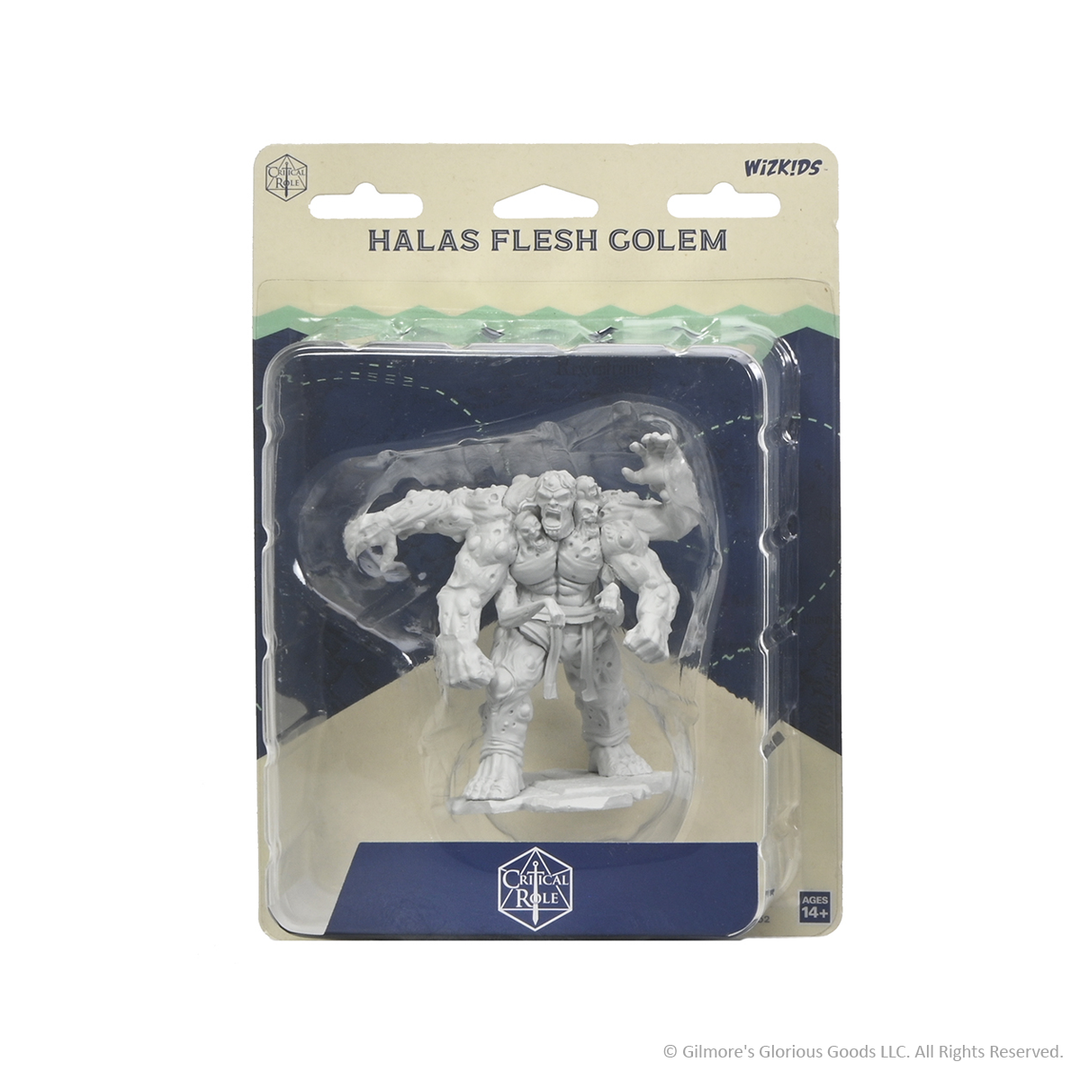 Critical Role Unpainted Miniatures: Halas Flesh Golem