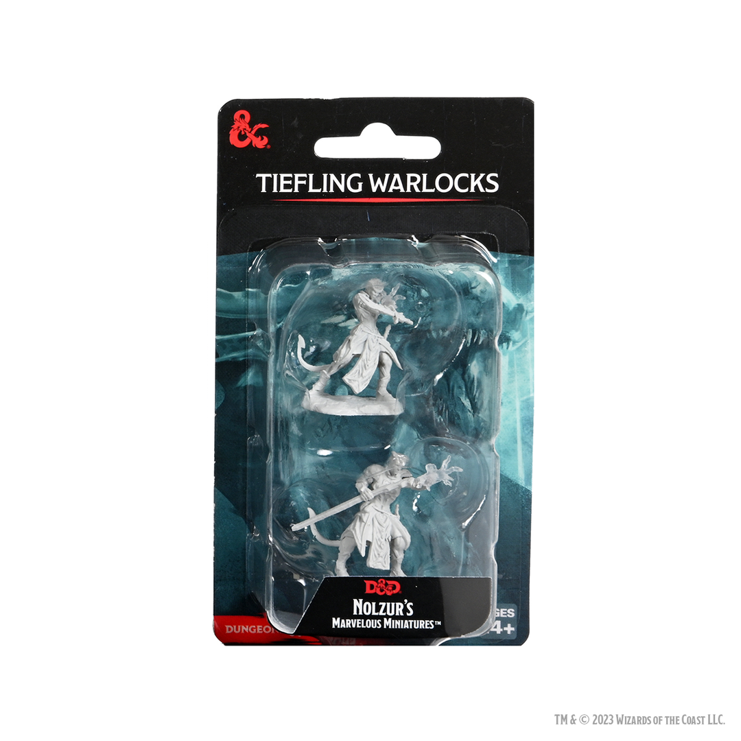 Dungeons & Dragons - Nolzur's Marvelous Miniatures: Tiefling Warlocks