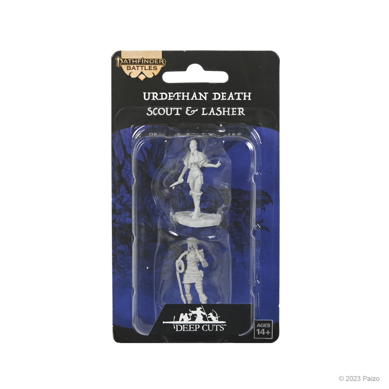 Pathfinder Deep Cuts Miniatures: Urdefhan Lasher & Death Scout