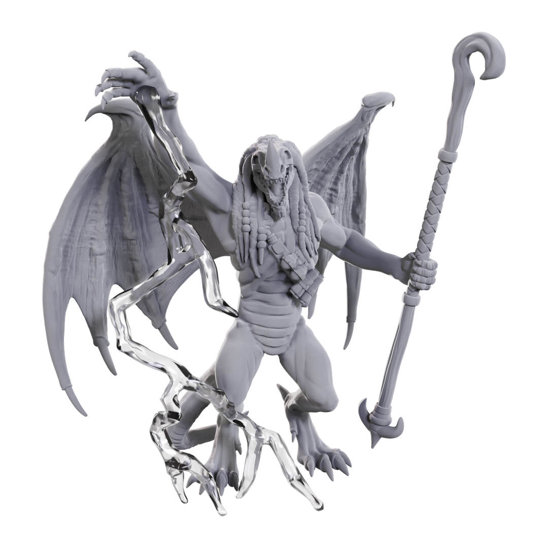 Dungeons & Dragons - Nolzur's Marvelous Miniatures: Blue Abishai