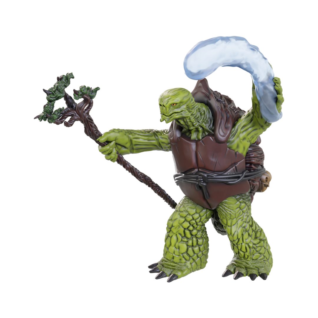 Dungeons & Dragons: Nolzur's Marvelous Miniatures - Tortle Druid & Wild Shape Giant Lizard