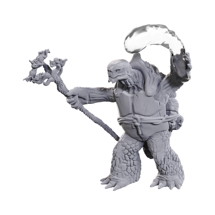 Dungeons & Dragons: Nolzur's Marvelous Miniatures - Tortle Druid & Wild Shape Giant Lizard