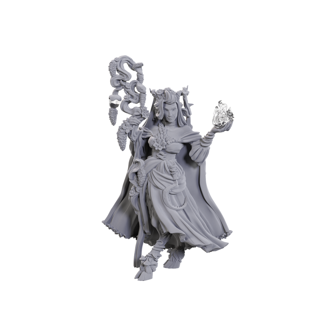 Critical Role Unpainted Miniatures: Fearne Calloway & Mister