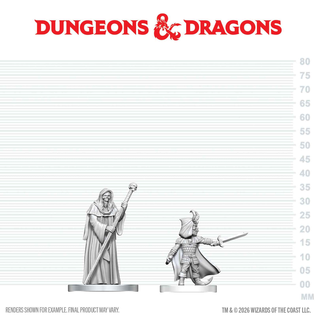 Dungeons & Dragons - Nolzur's Marvelous Miniatures: Cultist of Bhaal & Cultist of Myrkul
