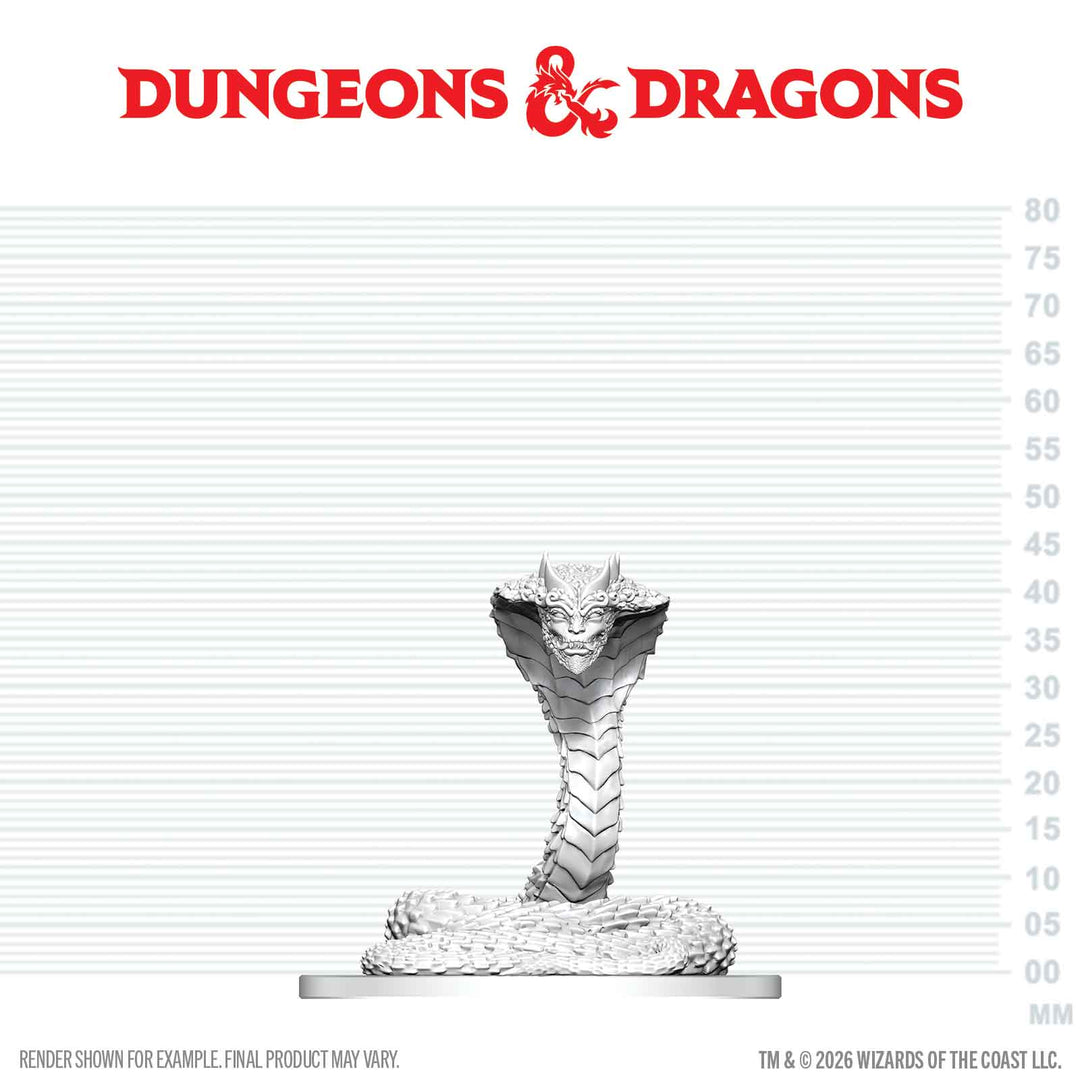 Dungeons & Dragons - Nolzur's Marvelous Miniatures: Guardian Naga