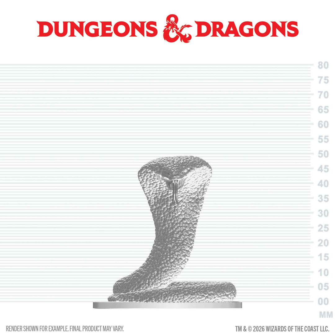 Dungeons & Dragons - Nolzur's Marvelous Miniatures: Polar Serpent