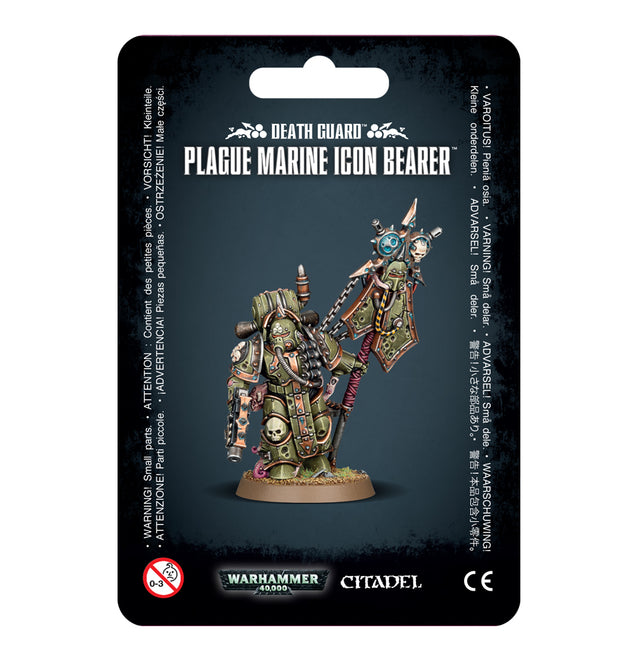 Warhammer 40,000: Death Guard - Plague Marine Icon Bearer