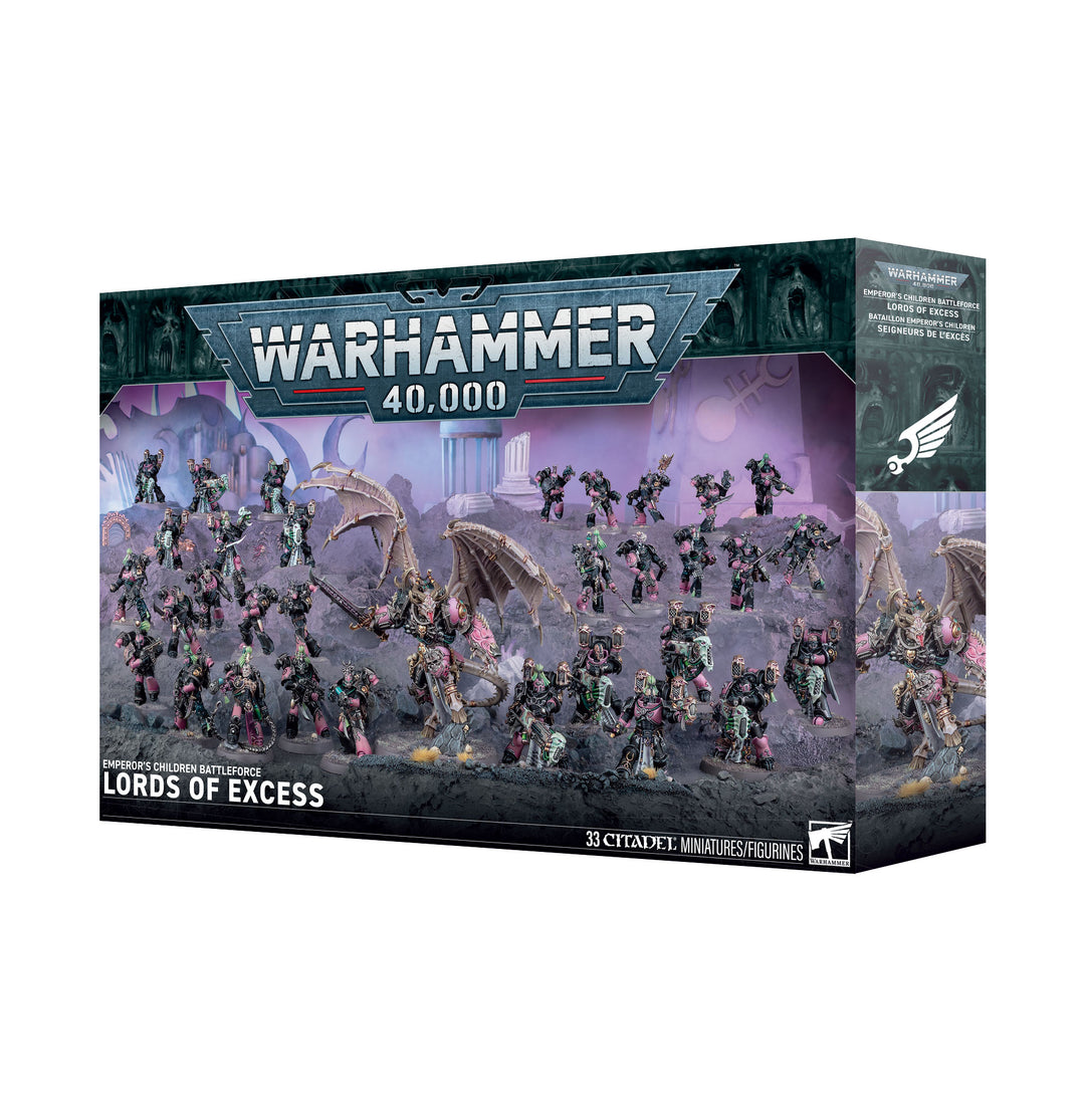 Warhammer 40,000: Emperor's Children Battleforce - Lords of Excess