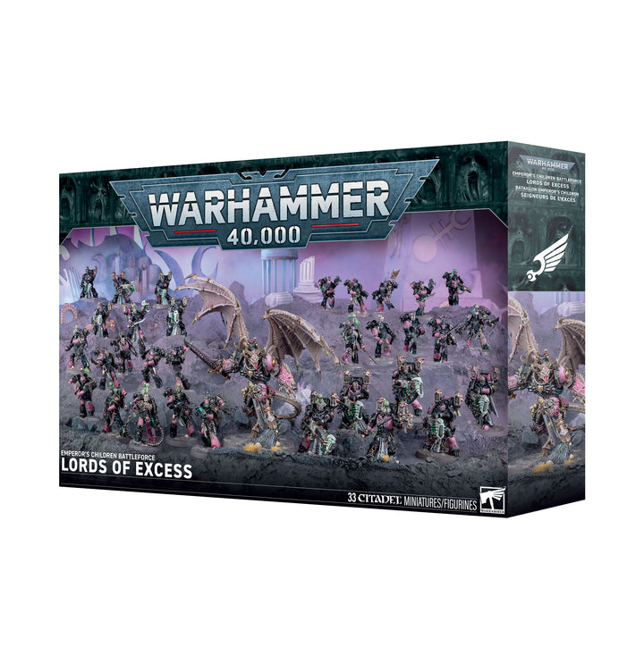 Warhammer 40,000: Emperor's Children Battleforce - Lords of Excess