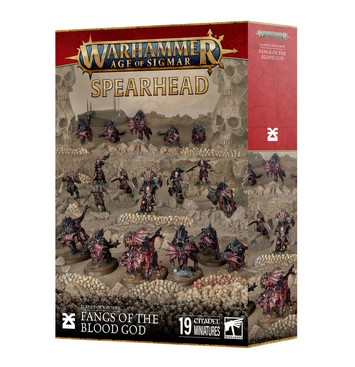 Warhammer Age of Sigmar: Blades of Khorne – Fangs of the Blood God Spearhead