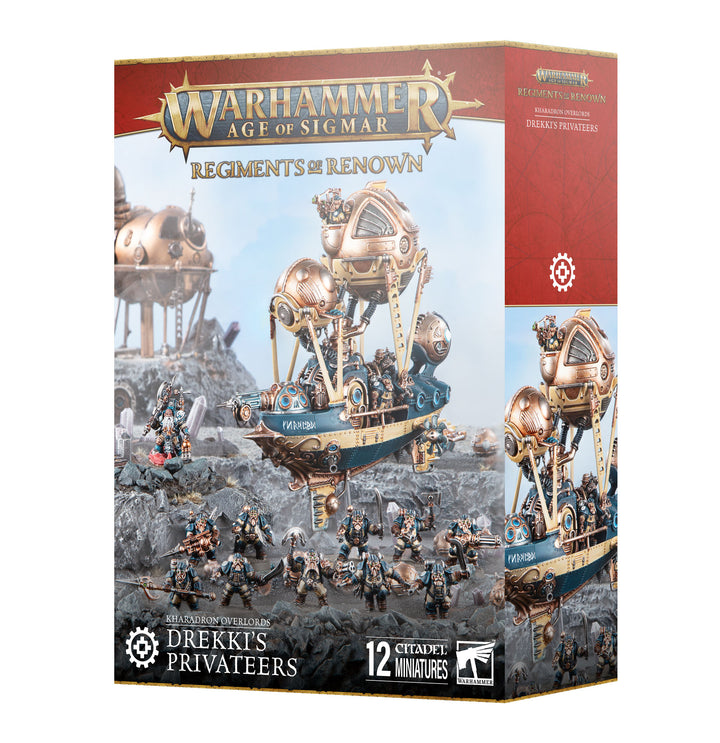 Warhammer Age of Sigmar: Kharadron Overlords - Regiment of Renown, Drekki's Privateers