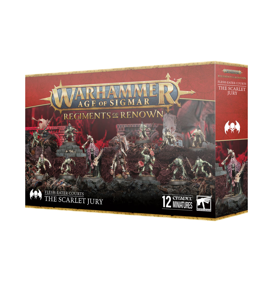 Warhammer Age of Sigmar: Flesh-eater Courts - Regiment of Renown, The Scarlet Jury