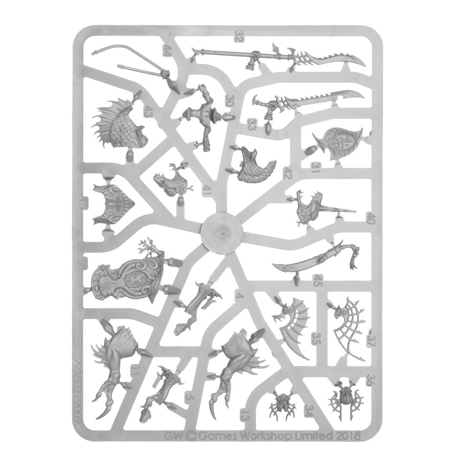 Warhammer Age of Sigmar: Idoneth Deepkin – Akhelian Tide Guard - Spearhead