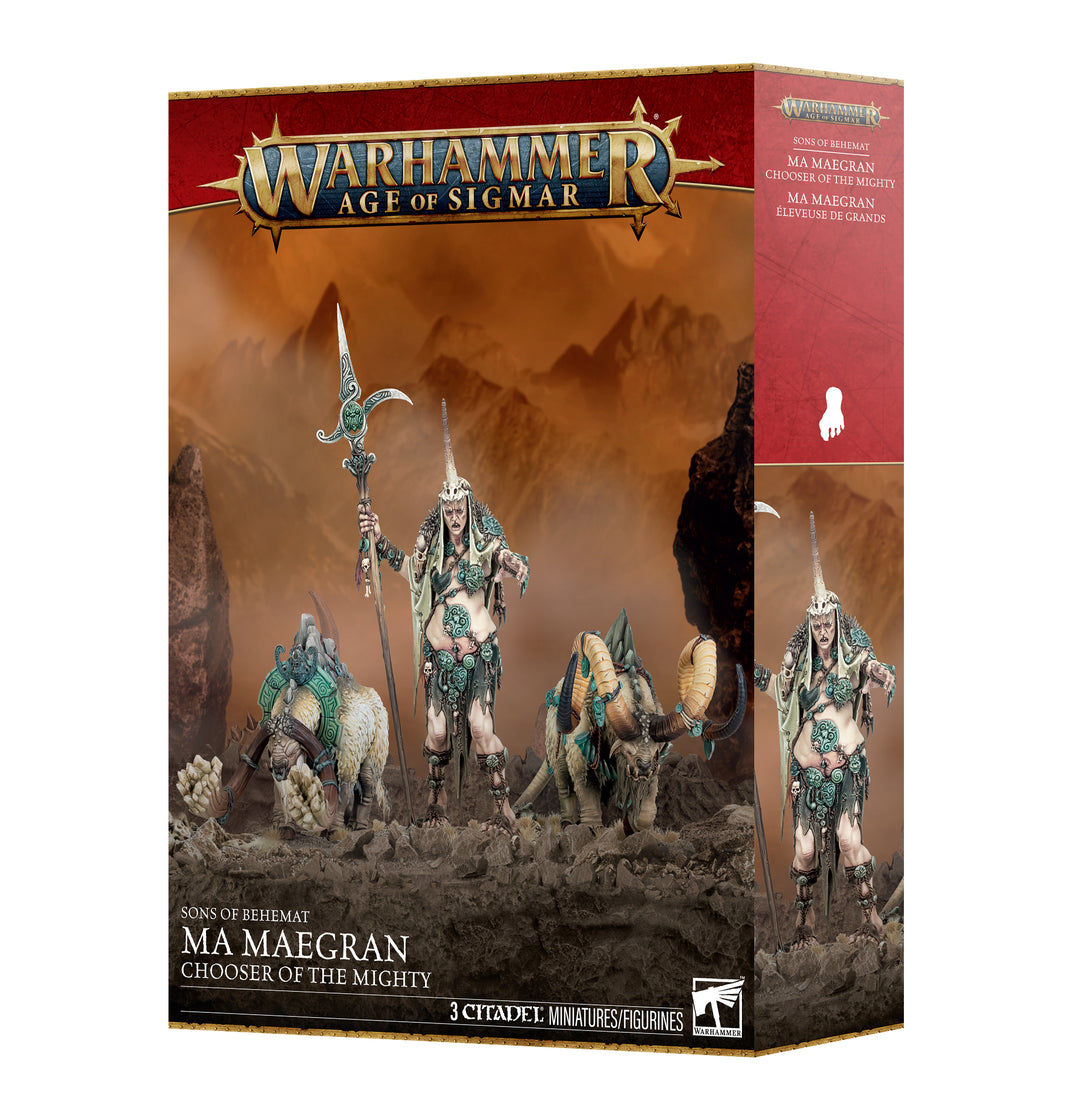 Warhammer Age of Sigmar: Sons of Behemat - Ma Maegran – Chooser of the Mighty