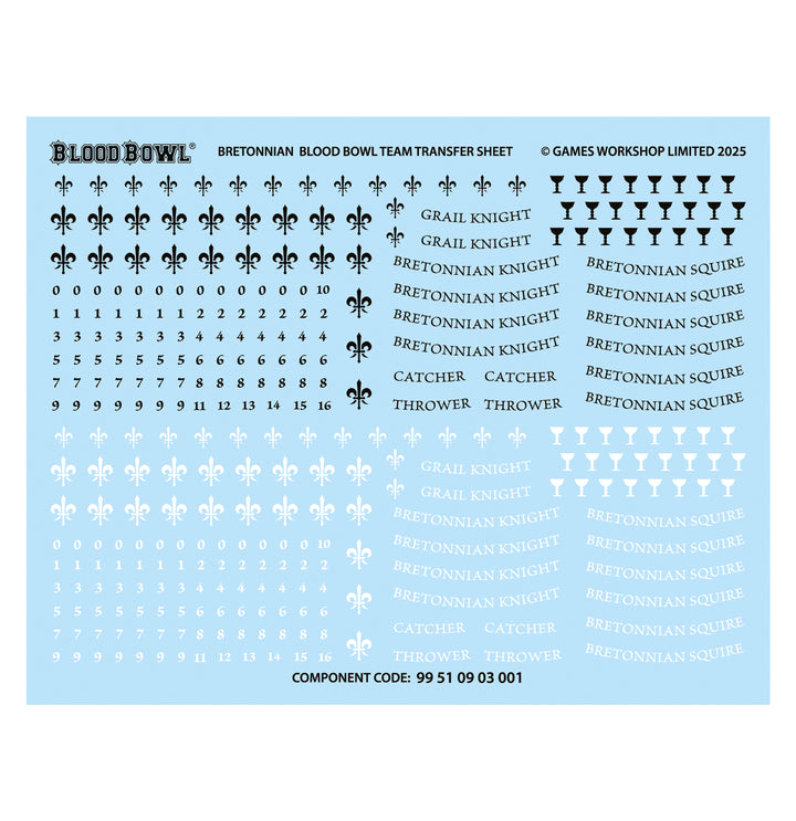 Blood Bowl: Bretonnian Team - The Brionne Barons
