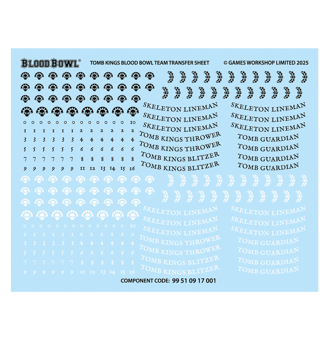 Blood Bowl: Tomb Kings Team - The Nehekhara Nightmares