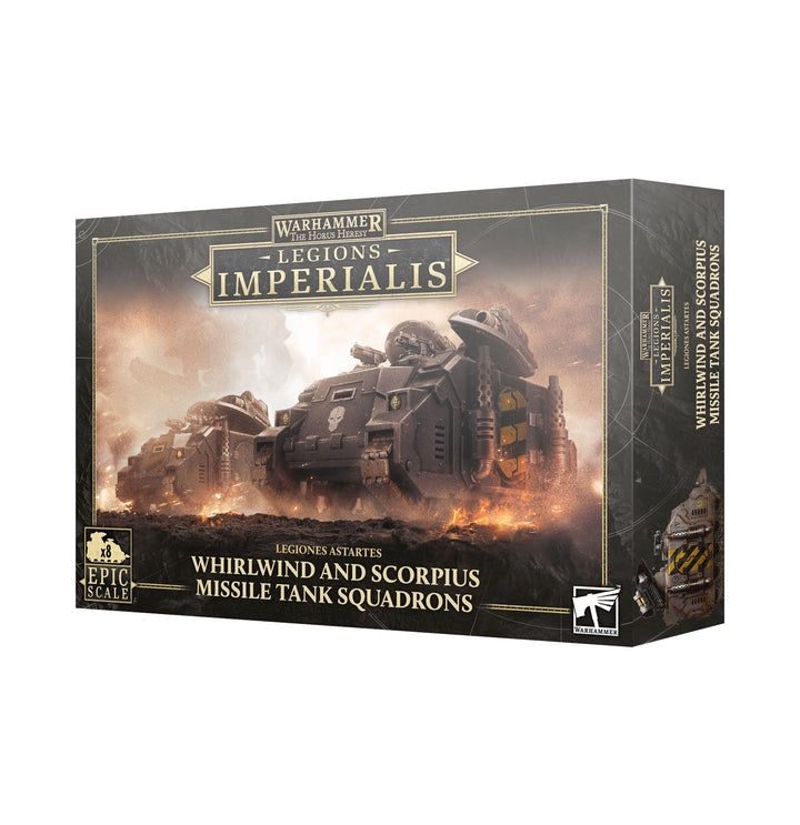Warhammer Horus Heresy: Legions Imperialis - Whirlwind and Scorpius Missile Tank Squadrons
