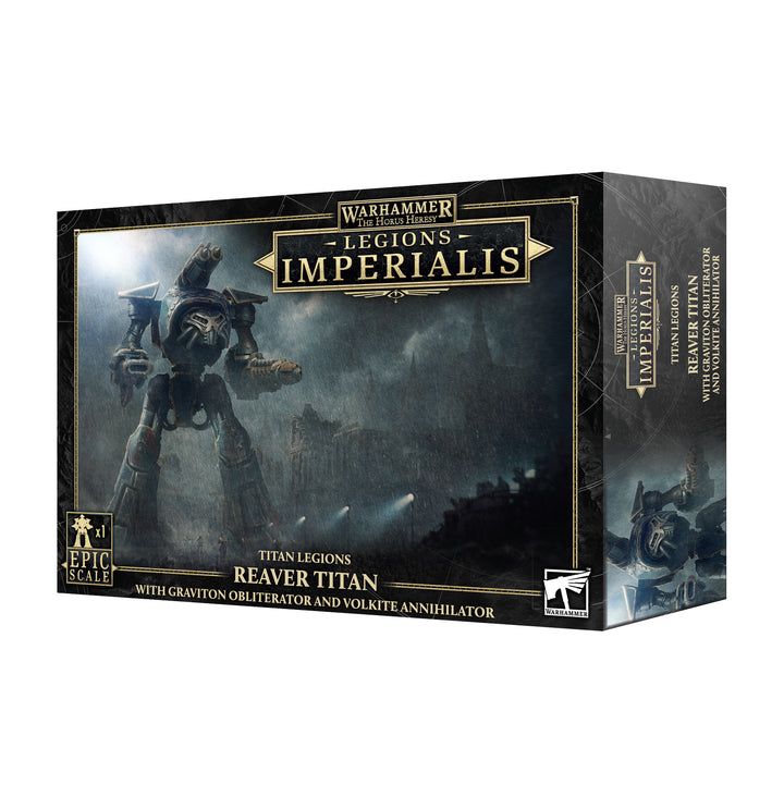Legions Imperialis: Titan Legions - Reaver Titan with Graviton Obliterator and Volkite Annihilator