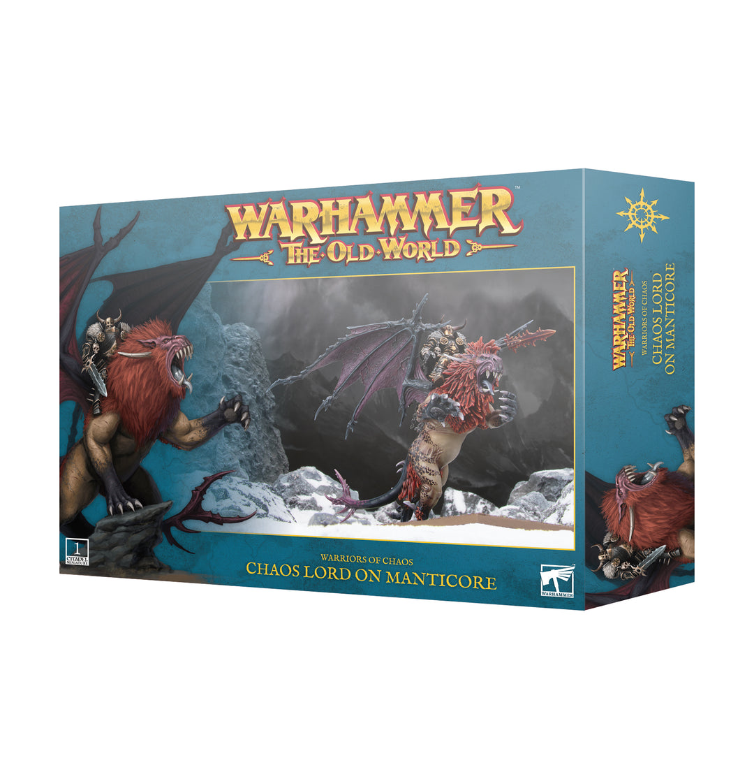 Warhammer: The Old World - Warriors of Chaos, Chaos Lord on Manticore
