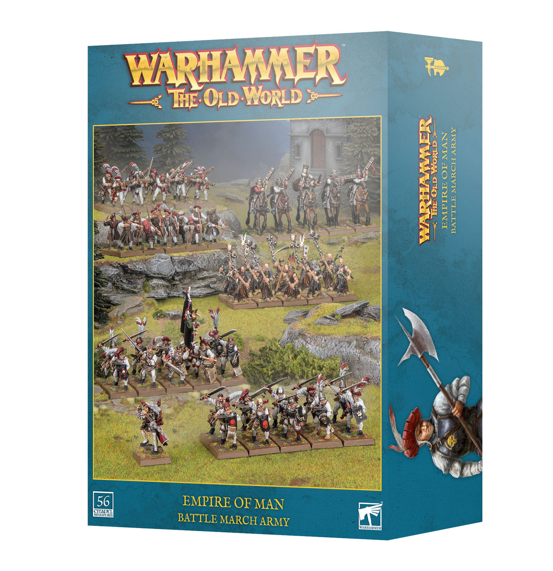 Warhammer: The Old World - Battle March Army, Empire of Man