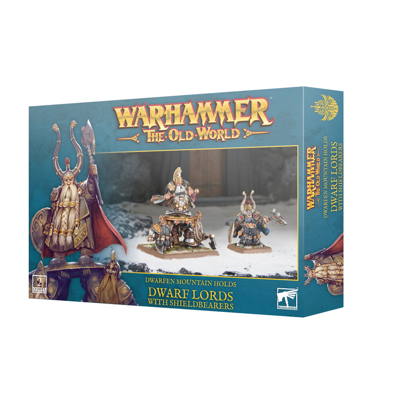 Warhammer: The Old World - Dwarfen Mountain Holds, Dwarf Lords with Shieldbearers