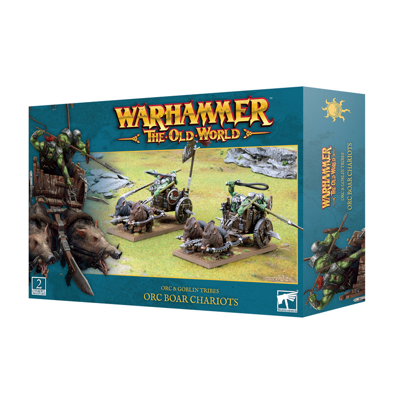Warhammer: The Old World - Orc & Goblin Tribes, Orc Boar Chariots