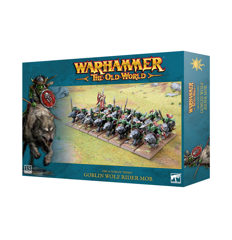 Warhammer: The Old World - Orc & Goblin Tribes, Goblin Wolf Rider Mob