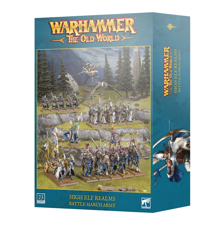 Warhammer: The Old World - Battle March Army, High Elf Realms