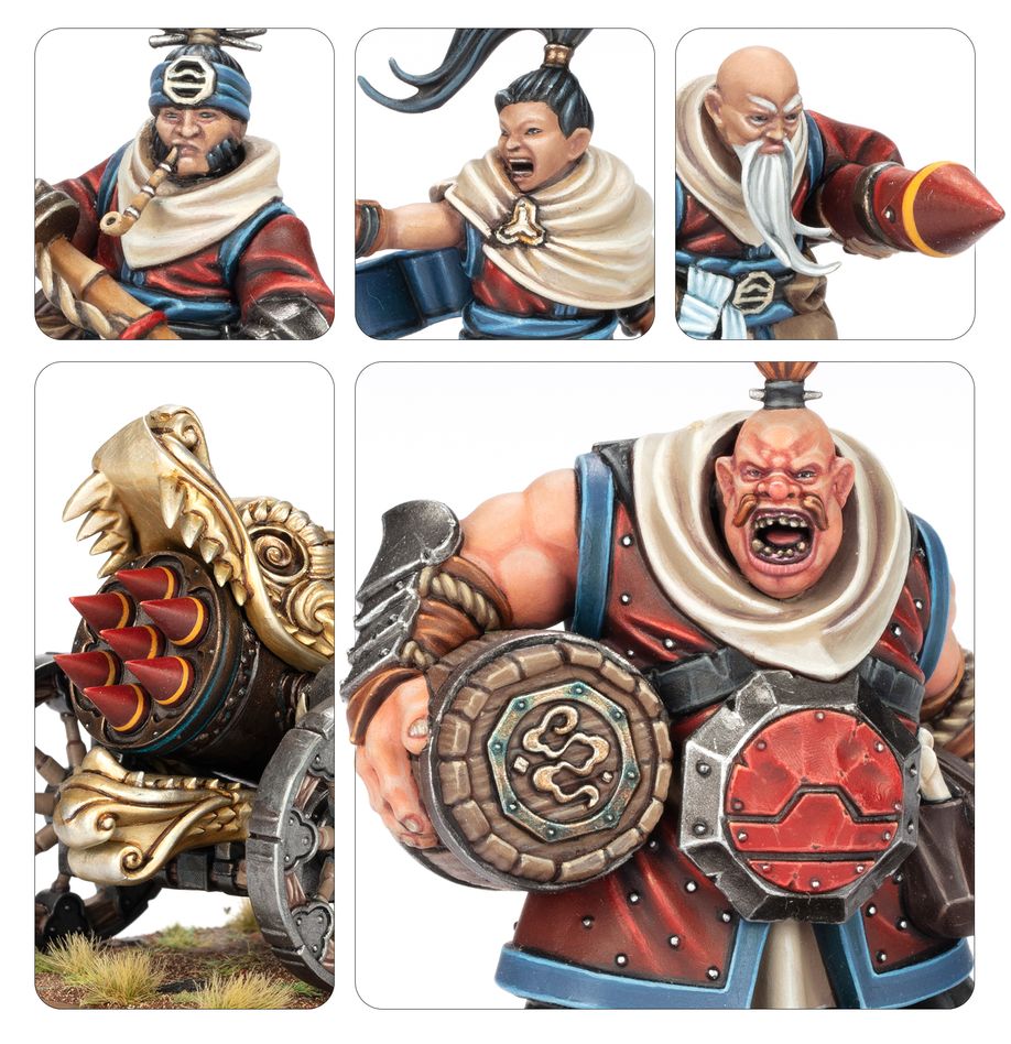 Warhammer: The Old World - Grand Cathay, Grand Cannon & Fire Rain Rocket Battery