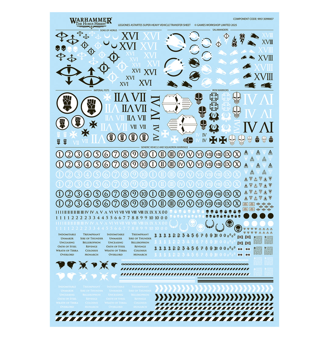 Warhammer Horus Heresy: Legiones Astartes - Glaive Super-heavy Special Weapons Tank