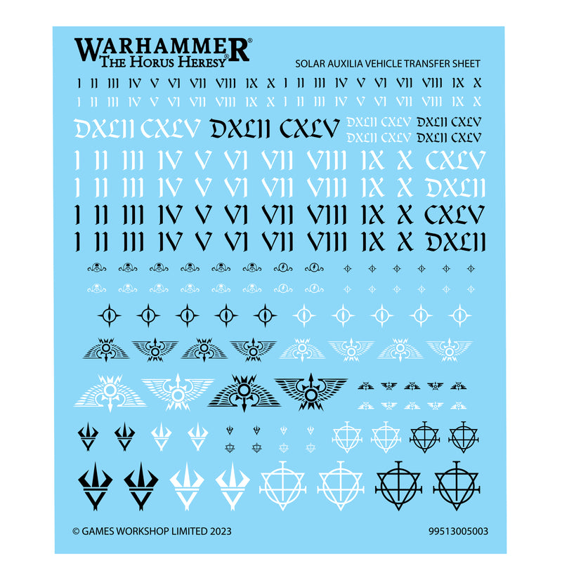 Warhammer Horus Heresy: Solar Auxillia Battle Group