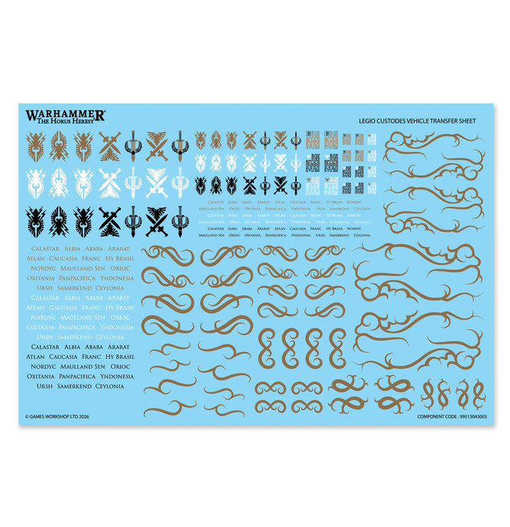 Warhammer Horus Heresy: Legio Custodes - Caladius Annihilator Grav-tank