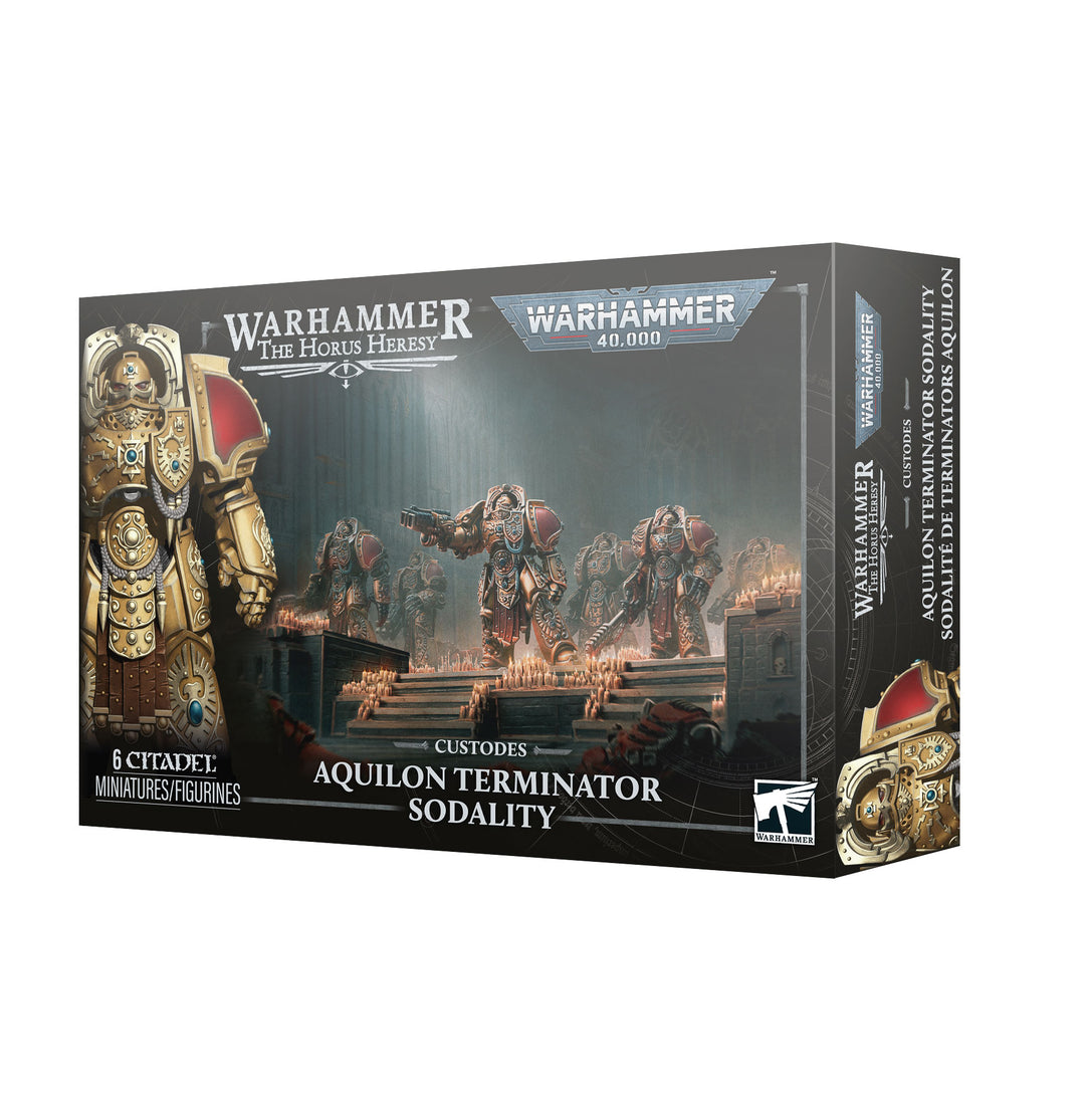 Warhammer Horus Heresy: Custodes - Aquilon Terminator Sodality