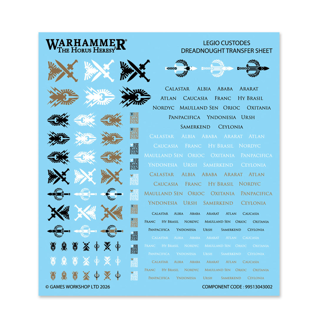 Warhammer Horus Heresy: Custodes - Telemon Heavy Dreadnought