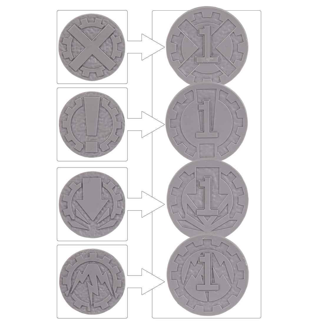 Warhammer Horus Heresy: Age of Darkness Markers and Tokens