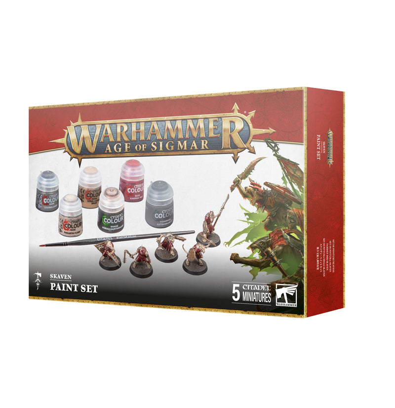 Warhammer Age of Sigmar: Skaven + Paint Set