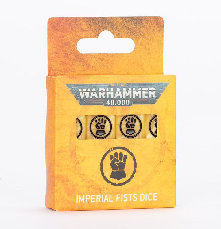 Warhammer 40,000: Imperial Fists Dice (reserveret)